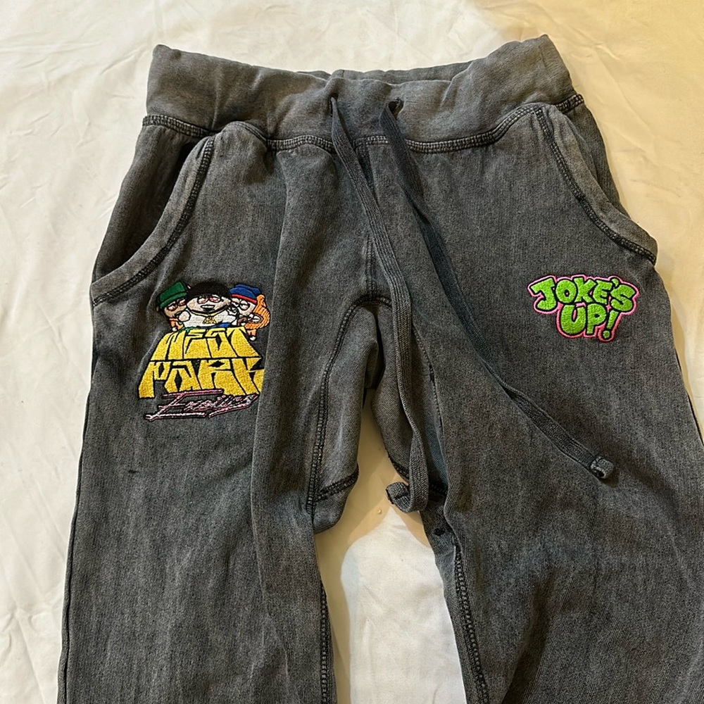 Zuni black washed vintage “West Park” sweatpants size extra small